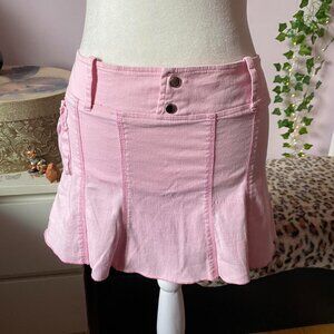 Vintage Y2K Pink Mini Skirt